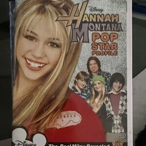 Disney Hannah Montana Pop Star Profile DVD - Vibrant Cover